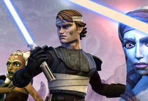 Anakin e gli altri Cavalieri si preparano a dar battaglia ai Separatisti nell'episodio 'Defenders of Peace' della serie tv Star Wars: Le guerre dei Cloni