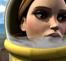 Padme è in cerca di un laboratorio di armi biologiche nell'episodio 'Blue Shadow Virus' della serie tv Star Wars: Le Guerre dei Cloni