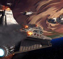 Un momento dell'episodio ' Storm over Ryloth ' della serie tv Star Wars: Le guerre dei Cloni