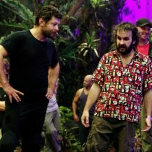 Andy Serkis e Peter Jackson sul set di King Kong