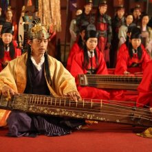 I protagonisti del film sudcoreano A Frozen Flower, del 2008