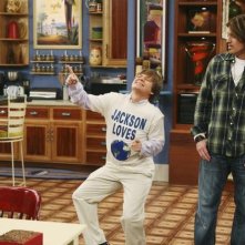 Jason Earles e Billy Ray Cyrus in una scena dell'episodi What I Don't Like About You di Hannah Montana