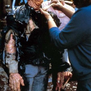Paul McCrane sul set di  Robocop