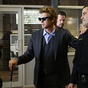 Simon Baker in un momento dell'episodio Bloodshot della serie The Mentalist