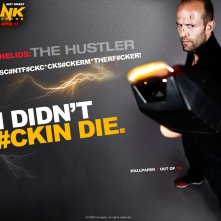 Un wallpaper del film Crank 2: High Voltage con Jason Statham