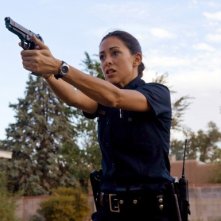 Arlene Tur in una scena d'azione nell'episodio 'Clusterfuck' della serie tv Crash