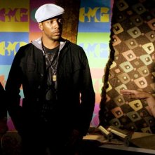 Jocko Sims con Dennis Hopper nell'episodio 'The Future is Free' della serie tv Crash