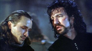 Michael Wincott e Alan Rickman in Robin Hood: Principe dei ladri