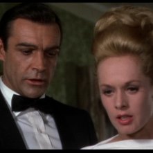 Tippi Hedren E Sean Connery In Una Scena Di Marnie Di Alfred Hitchcock 112344
