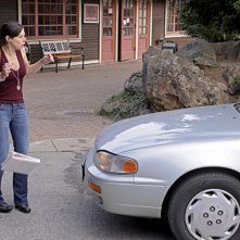Elaine Cassidy in una scena dell'episodio Crackle della serie Harper's Island