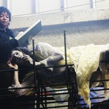 Tamala Jones in una scena dell'episodio A Chill Goes Through Her Veins  di Castle