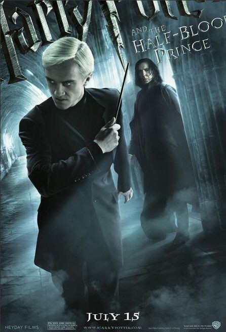 Character Poster Per Harry Potter E Il Principe Mezzosangue Draco Malfoy Severus Snape 112713