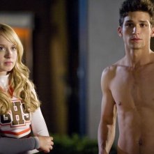 Megan Park e Daren Kagasoff in una scena dell'episodio Ripresa de La vita segreta di una teenager americana