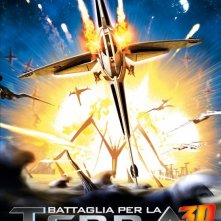 La locandina italiana di Battaglia per la Terra 3D