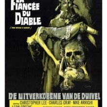 Locandina tedesca di The Devil Rides Out (1968) 