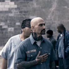 Robert LaSardo in una scena del film Death Race