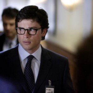 Tom Welling in una scena dell'episodio ' Apocalypse ' della settima stagione di Smallville