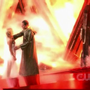 Una scena dell'episodio 'La fondazione Isis' della settima stagione di Smallville