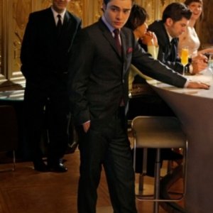 Ed Westwick in una scena dell'episodio The Wrath of Con di Gossip Girl