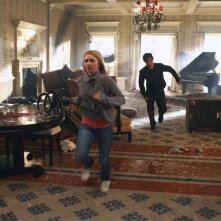 Hayden Panettiere e Milo Ventimiglia in una scena di An Invisible Thread dalla terza stagione di Heroes