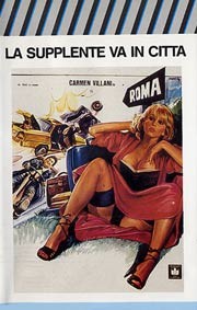 La locandina di La supplente va in città