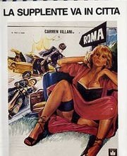 La locandina di La supplente va in città