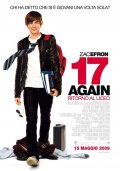 La locandina italiana di 17 Again - Ritorno al Liceo