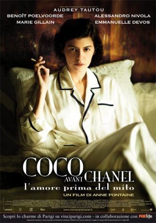 La locandina italiana di Coco avant Chanel