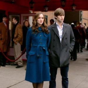 Leighton Meester e Chace Crawford in una scena dell'episodio The Wrath of Con di Gossip Girl