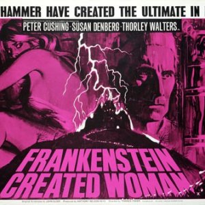 Lobbycard promozionale de La maledizione di Frankenstein