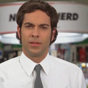Un primo piano di Zachary Levi, nell'episodio 'Chuck Versus the Sensei ' della serie televisiva Chuck