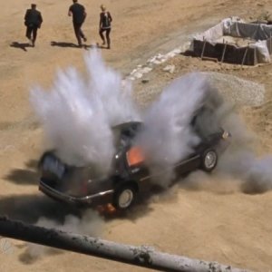 Una scena d'azione dell'episodio 'Chuck Versus the Sensei' della serie tv Chuck