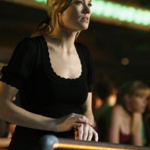 Yvonne Strahovski in una scena dell'episodio 'Chuck Versus the Third Dimension ' della serie tv Chuck
