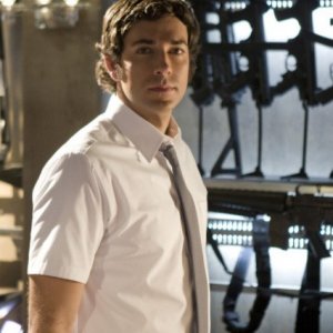 Zachary Levi in una sequenza dell'episodio 'Chuck Versus the Dream Job' della serie televisiva Chuck