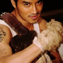 Akara Amarttayakul sul set fotografico di Chaiya