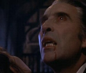CHristopher Lee nell'horror 1972: Dracula colpisce ancora