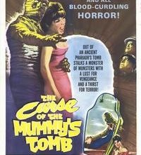 Locandina inglese de Il mistero della mummia