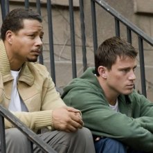 Terrence Howard e Channing Tatum in un'immagine del film Fighting