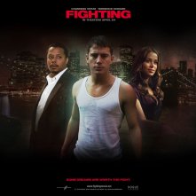 Un wallpaper del film Fighting con Terrence Howard, Channing Tatum e Zulay Henao