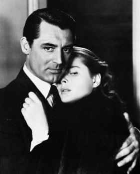 Cary Grant e Ingrid Bergman in Notorius