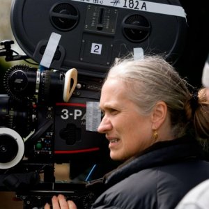 La regista Jane Campion sul set di Bright Star, presentato in concorso a Cannes 2009