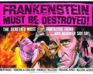 Lobbycard del film Distruggete Frankenstein