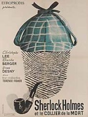 Locandina francese di Sherlock Holmes e la valle del terrore
