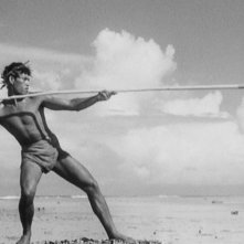 Una immagine del film Tabù di Murnau (1931)