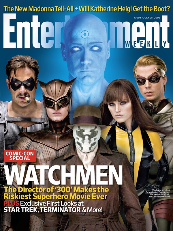 La Copertina Di Entertainment Weekly Dedicata A Watchmen 114004