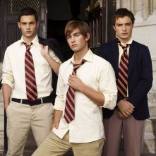 Penn Badgley Chace Crawford E Ed Westwick In Un Promo Per Gossip Girl 114049