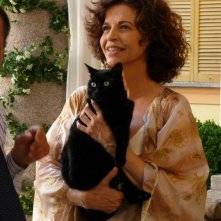 Anna Galiena in una scena del film TV Un amore di strega