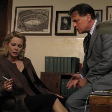 Barbora Bobulova e Michele Placido in un'immagine del film Il sangue dei vinti