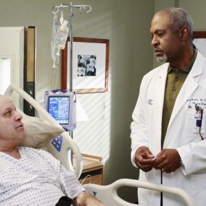 James Pickens Jr. e Louis Giambalvo nell'episodio An Honest Mistake di Grey's Anatomy