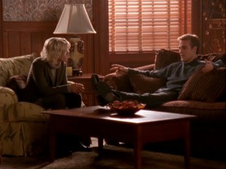 James Van Der Beek e Pauley Perrette in 'Travolgente Passione' della 5 stagione di Dawson's Creek